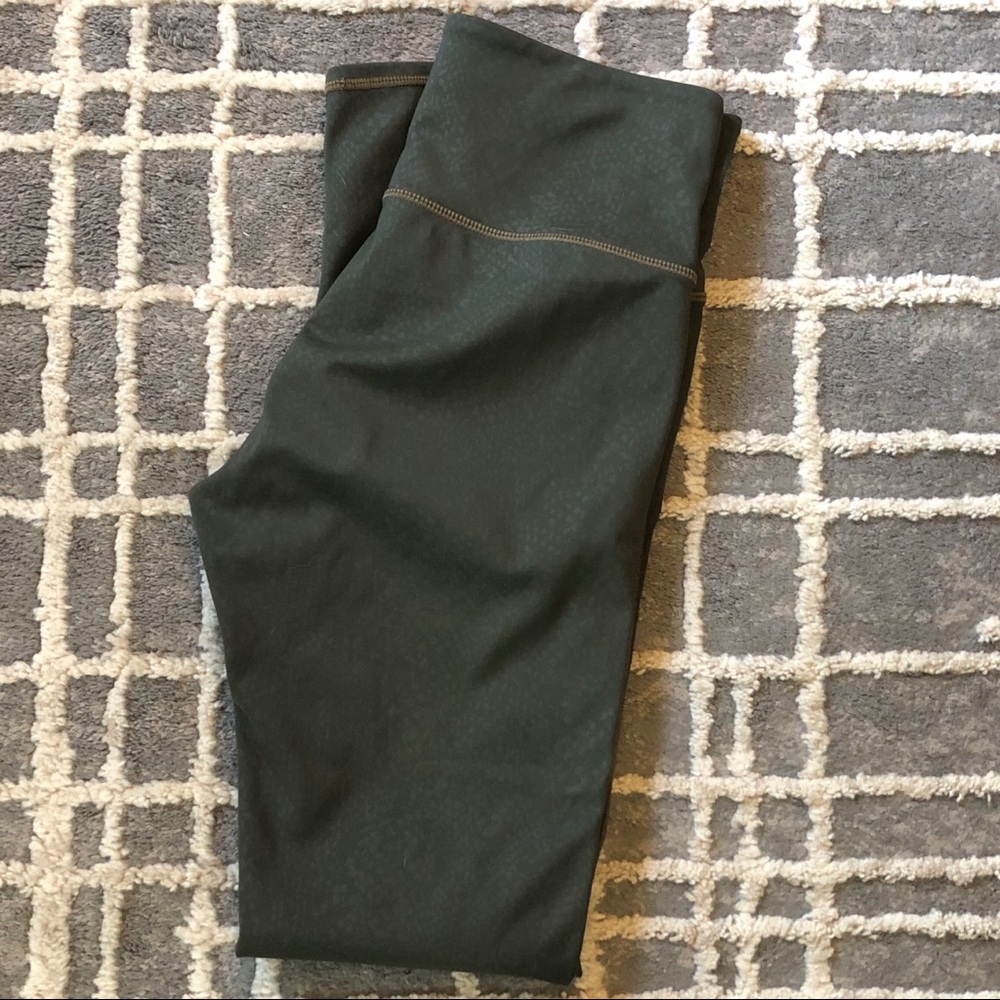 Athleta Serpent High-rise tights leggings xs